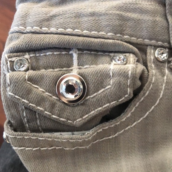 Inc Denim | Woman Boot Leg Regular Fit Jeans Gray Size 4 - Picture 12 of 12